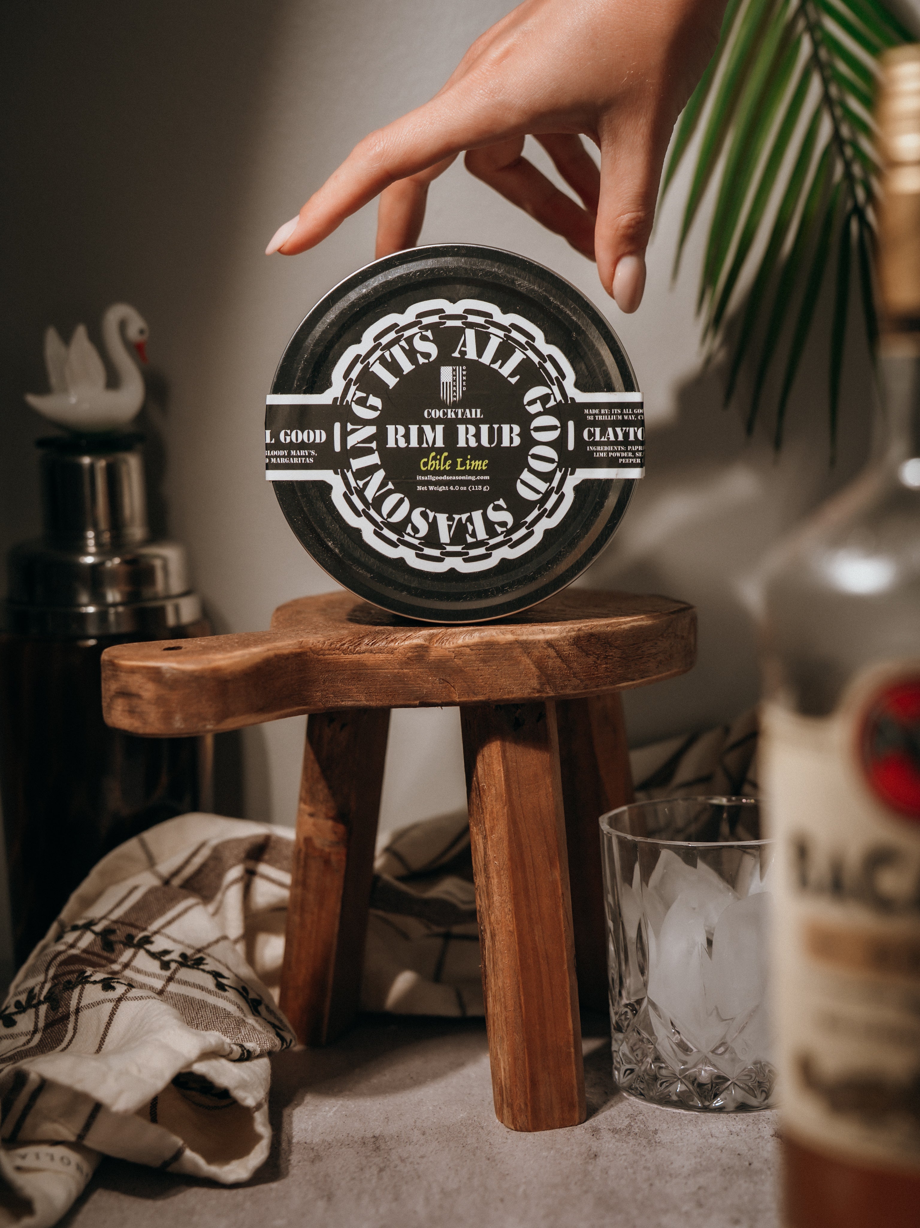 Chile Lime Rim Rub | Margarita Salt Rimmer