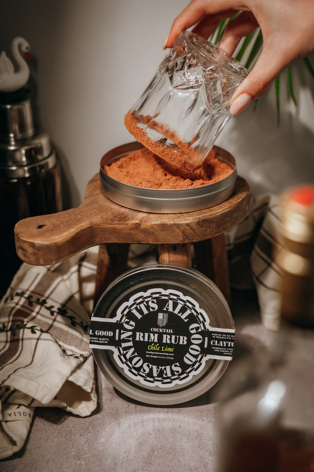 Chile Lime Rim Rub | Margarita Salt Rimmer