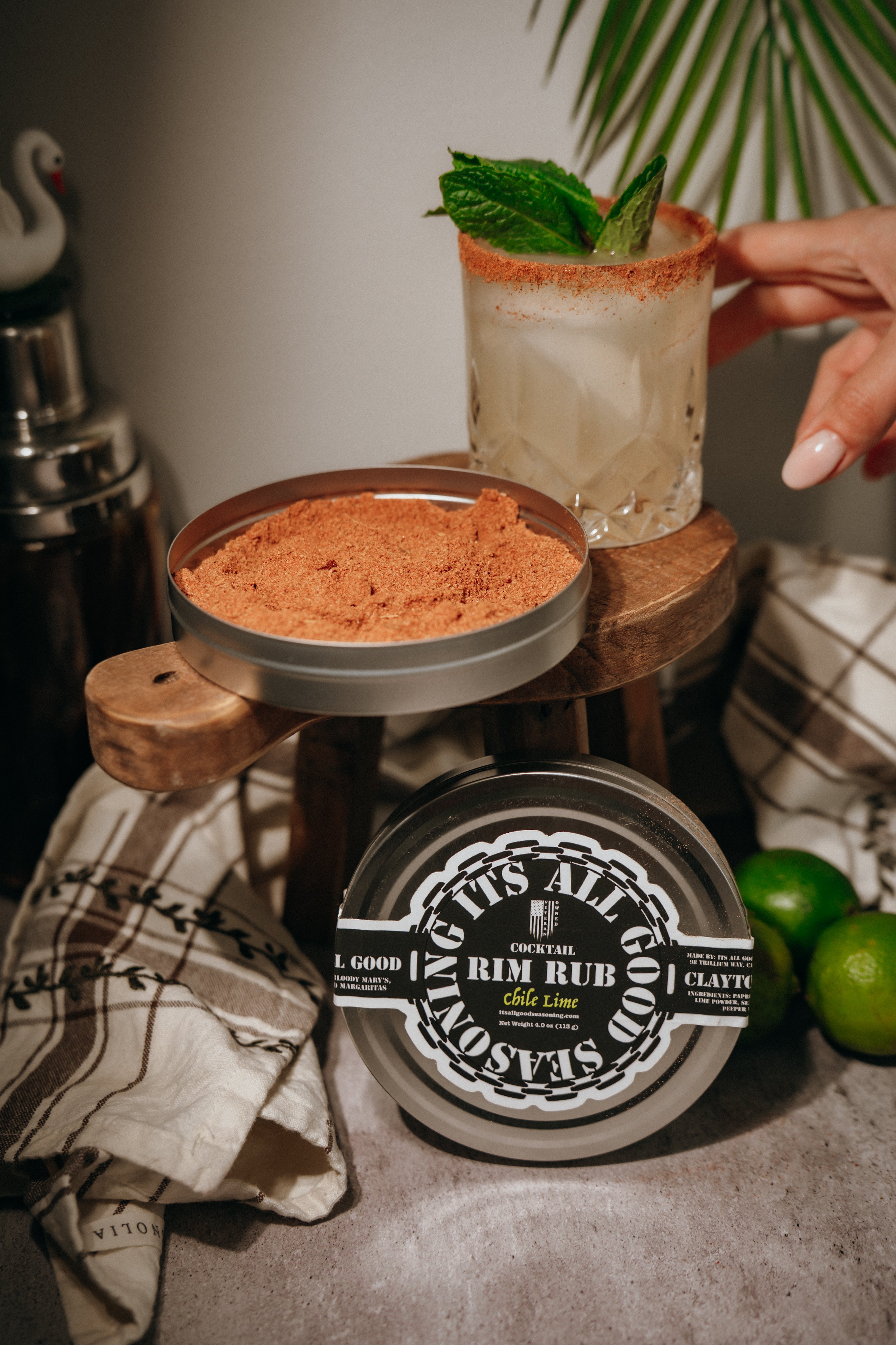 Chile Lime Rim Rub | Margarita Salt Rimmer