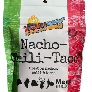Our Nacho-Chili-Taco makes the perfect chicken taco seasoning. 