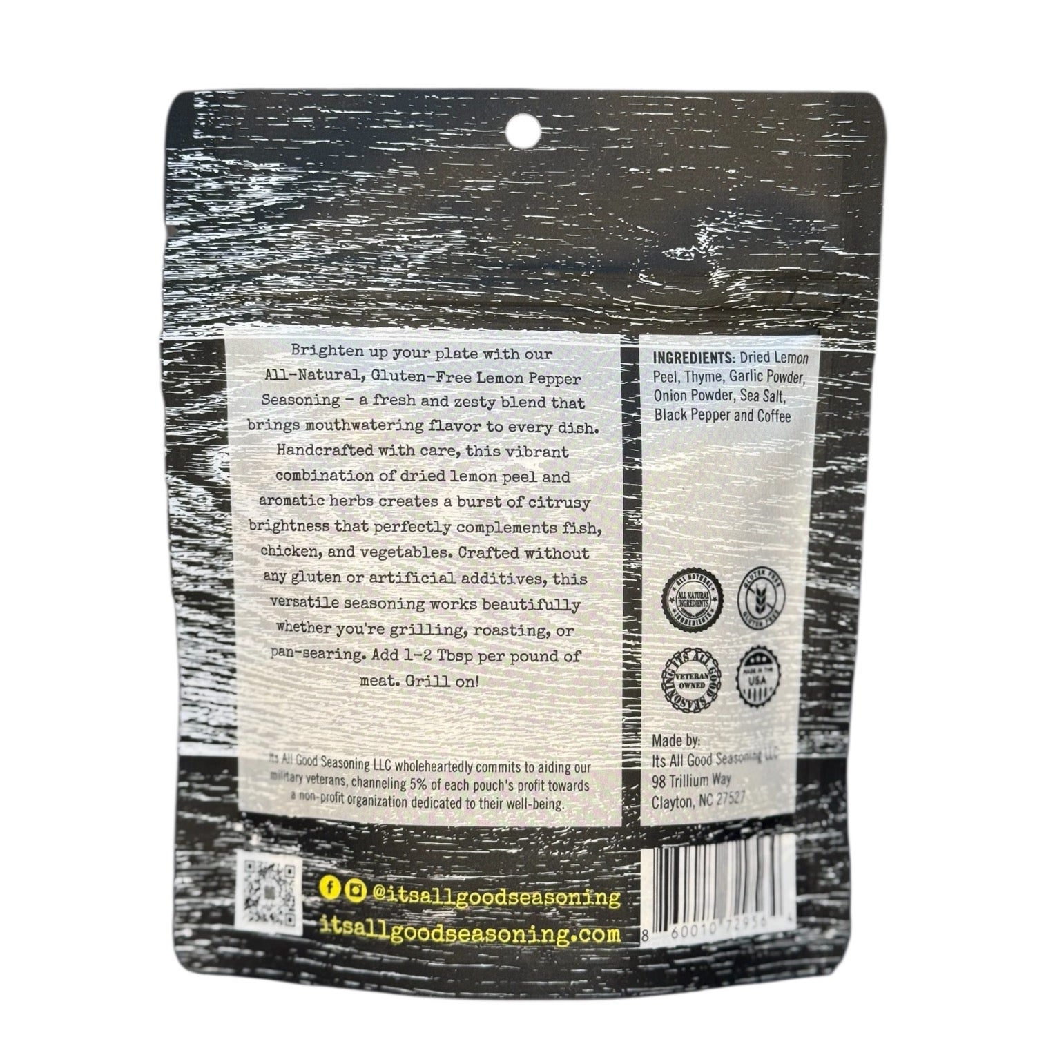 Lemon Pepper Seasoning