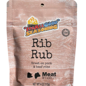 Our Rib Rub is a fantastic dry rub for ribs in oven or on the grill.