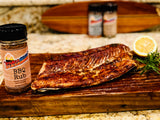 Our BBQ rub is also amazing on bbq salmon.